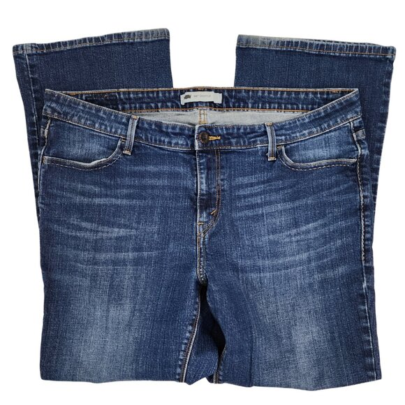 Levi’s 590 Boot Cut Womens 18 18S 38x28 Mid Rise Jeans Open Top Flap Pockets - Picture 3 of 14